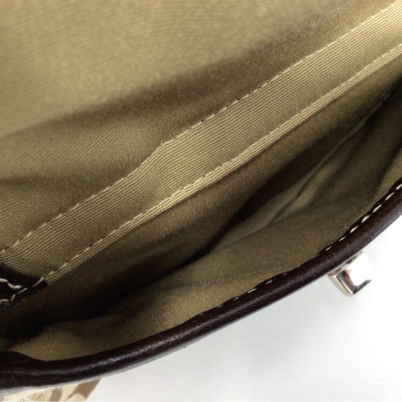 Coach satchel shoulder bag handbag cloth - Picture 8 of 9